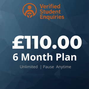 Verified Student Enquiries-6 Month Plan