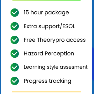 'The Full Monty!' 15-hour Online Theory Test Course